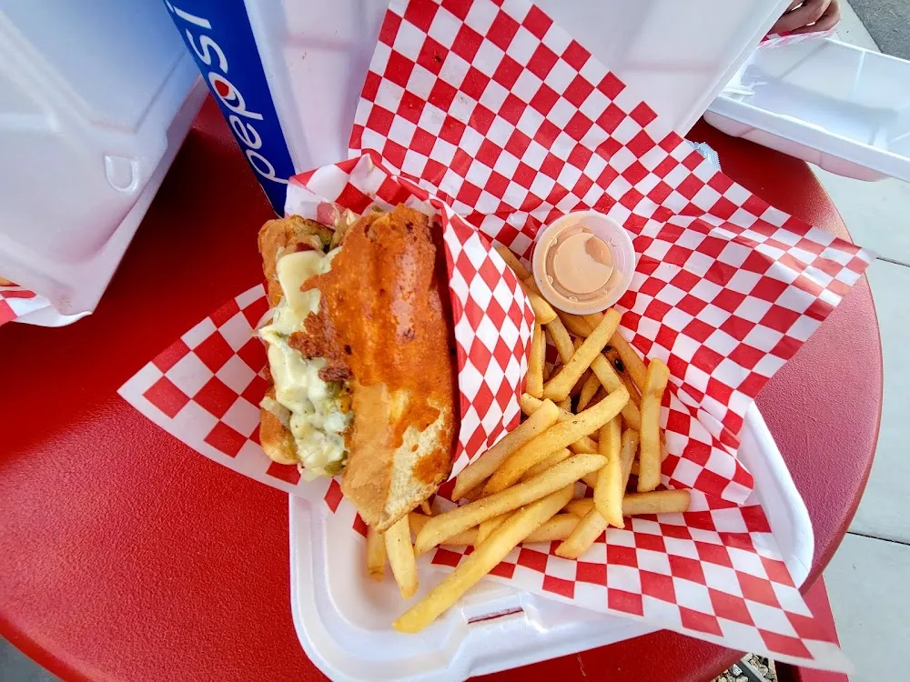 Green Chile Cheeseburger